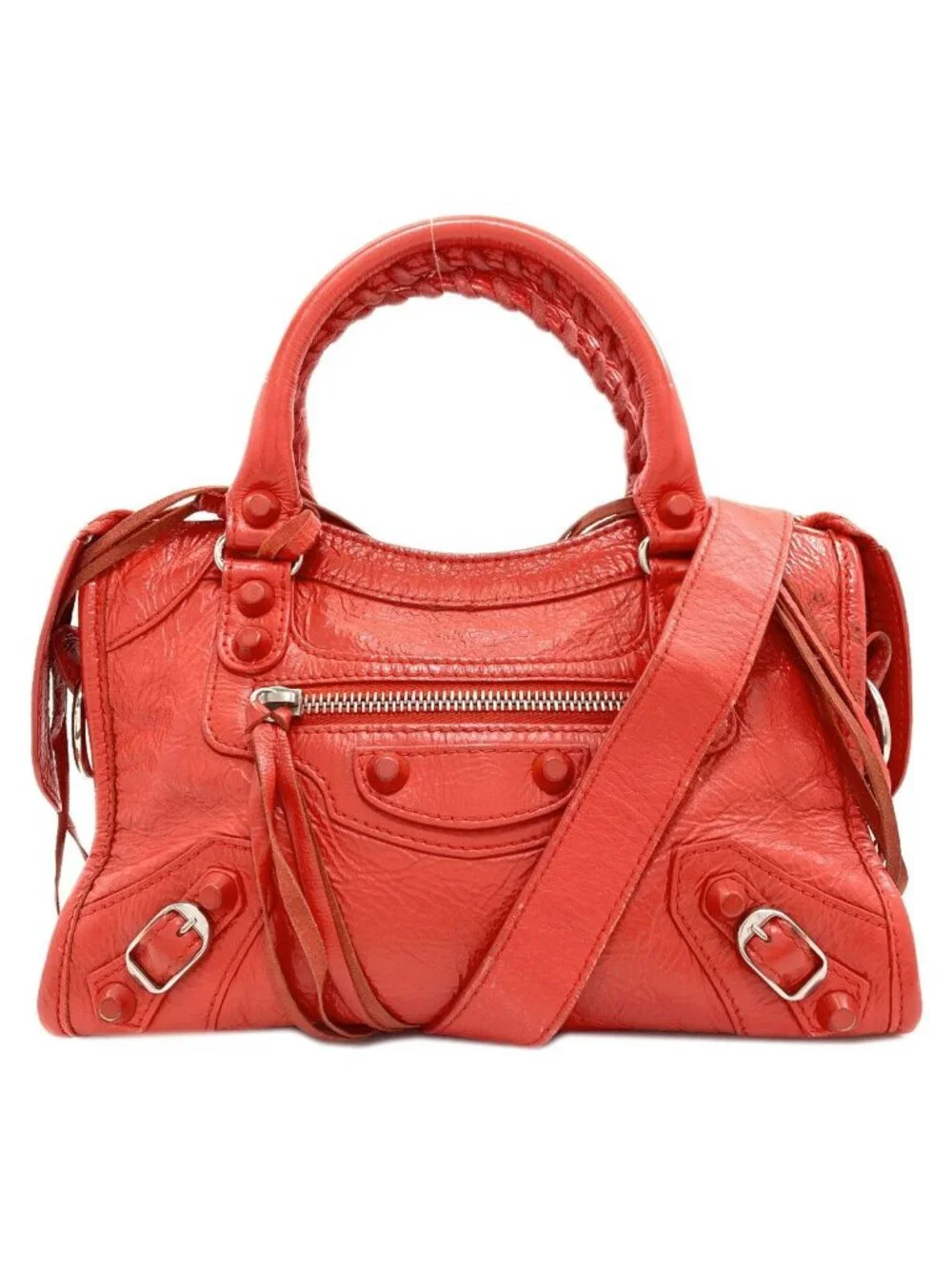 Balenciaga Classic Mini City 2-Way Handbag Calf